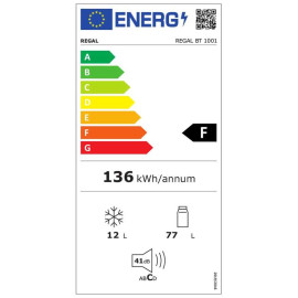 Regal BT 1001 90 Litre Büro Tipi Mini Buzdolabı