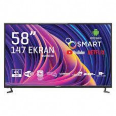 NORDMENDE NM58350 58" 147 Ekran  Ultra HD Android Smart Led Tv