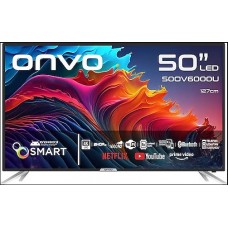Onvo 50OV6000U 4K Ultra HD 50'' 127 Ekran Uydu Alıcılı Android Smart LED TV