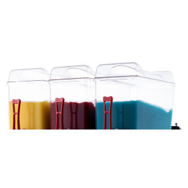 Samixir SLUSH Triple 12+12+12 Litre Üç Hazneli Slush Buzlaş Makinesi