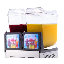 Samixir Slush Twin Çiftli 12+12 Lt Slush Buzlaş Makinesi