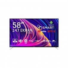 Nordmende NM58351 58" 147 Ekran Uydu Alıcılı 4K Android LED Tv