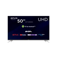 Onvo OV50F351 50" 127 Ekran Frameless Ultra HD Android Smart Led Tv