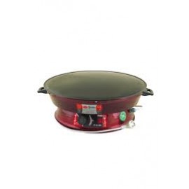 Yıldız YK-025 2000 W Lüks Termostatlı Katmer Sacı Kırmızı - Siyah
